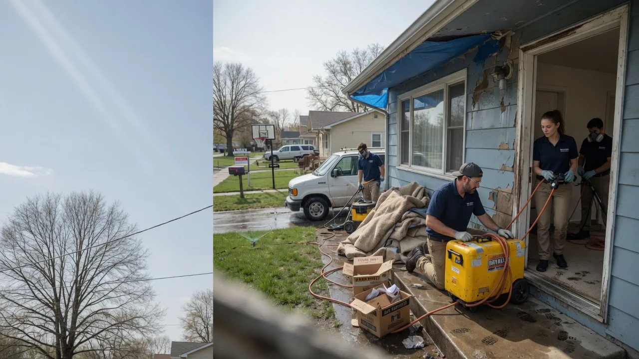Basement Flood Cleanup in Kerens, WV near me